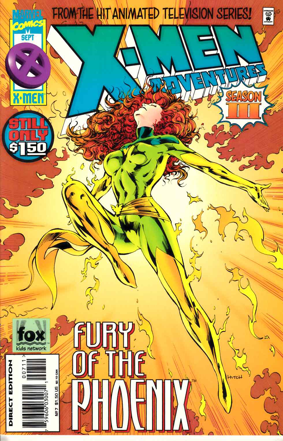 X-Men Adventures Season III #7 Very Fine (8.0) [Marvel Comic] LARGE
