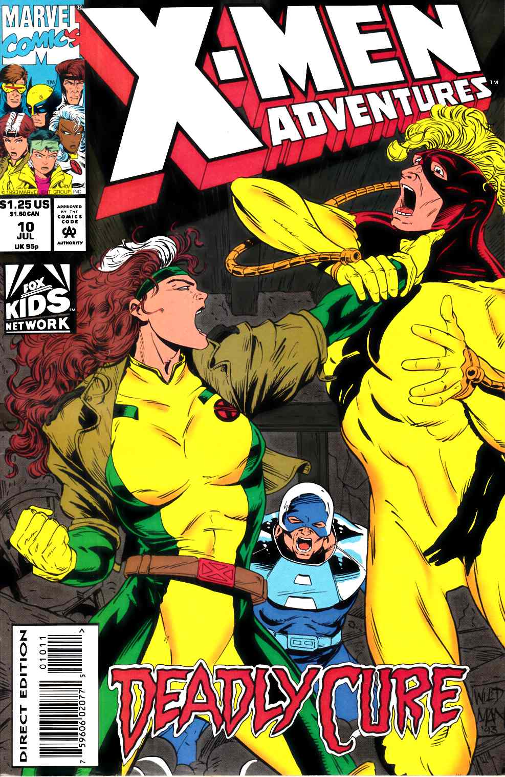 X-Men Adventures #10 Very Fine (8.0) [Marvel Comic] LARGE