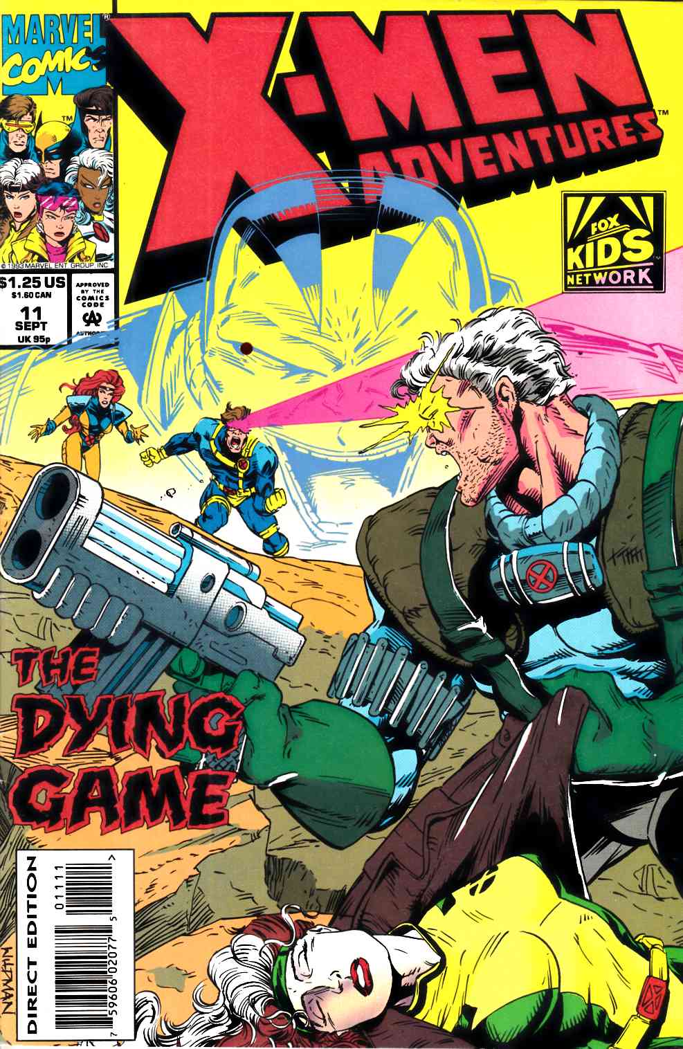 X-Men Adventures #11 Fine (6.0) [Marvel Comic] THUMBNAIL