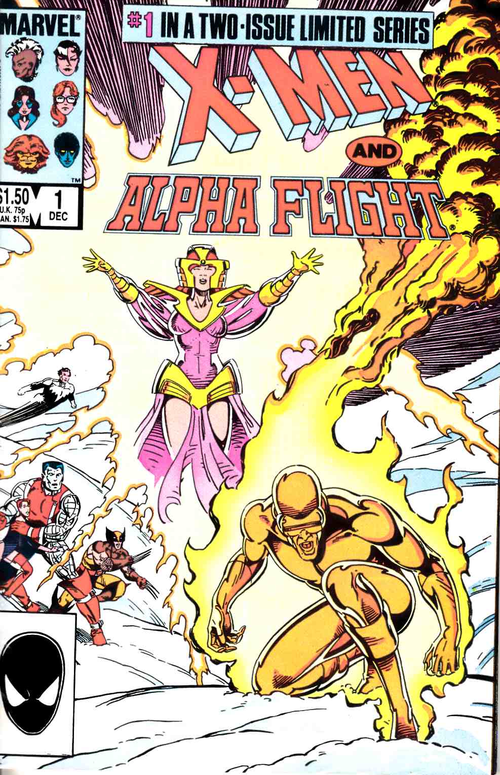 X-Men Alpha Flight #1 Near Mint (9.4) [Marvel Comic] THUMBNAIL