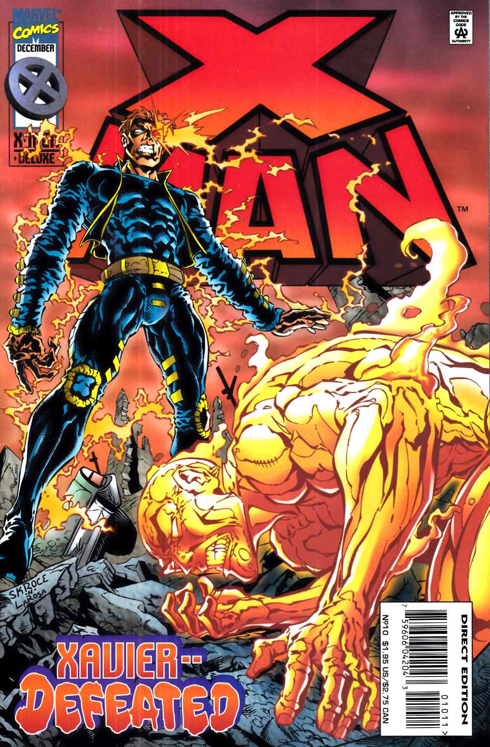 X-Man #10 Very Fine (8.0) [Marvel Comic] THUMBNAIL