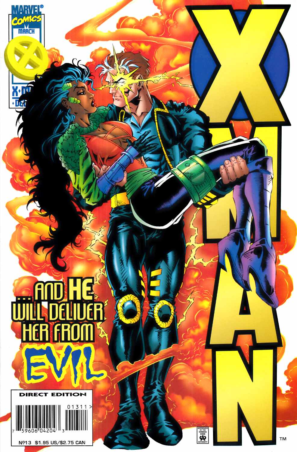 X-Man #13 Near Mint (9.4) [Marvel Comic] THUMBNAIL