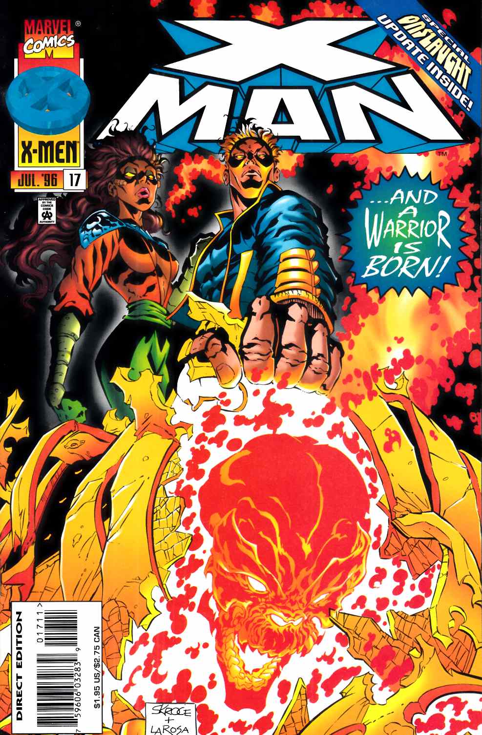 X-Man #17 Very Fine (8.0) [Marvel Comic] THUMBNAIL