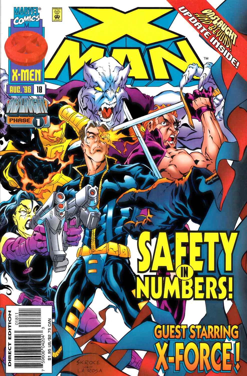 X-Man #18 Very Fine (8.0) [Marvel Comic] THUMBNAIL