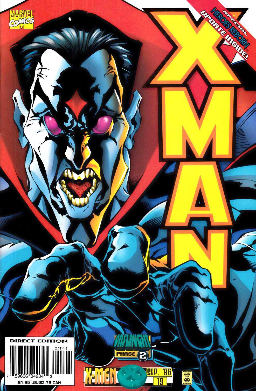 X-Man #19 Very Fine (8.0) [Marvel Comic] LARGE