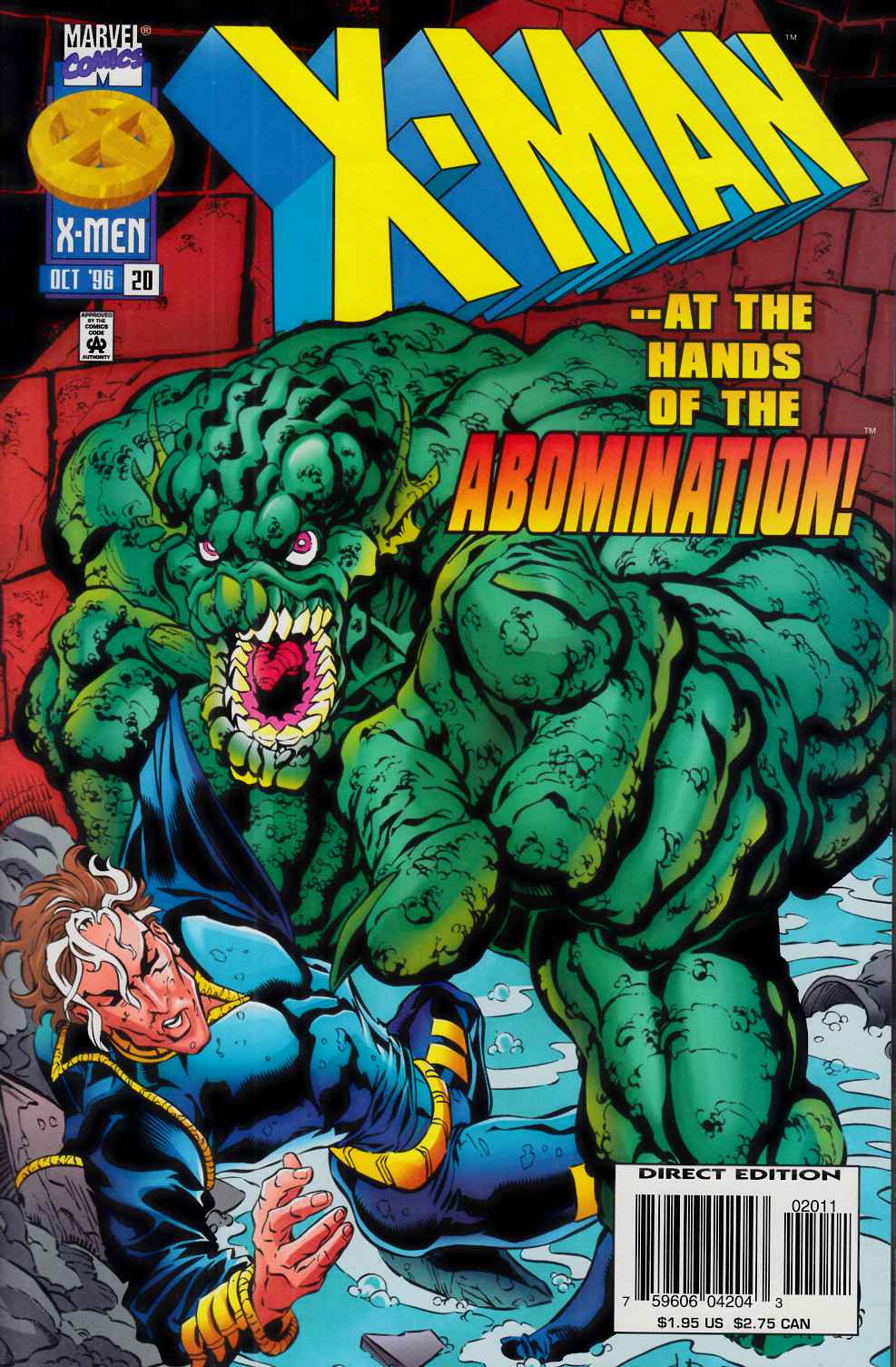 X-Man #20 Near Mint (9.4) [Marvel Comic] THUMBNAIL