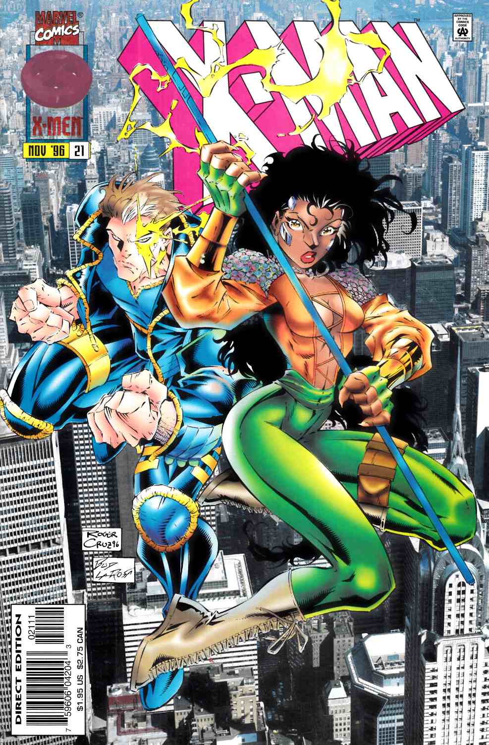 X-Man #21 Near Mint (9.4) [Marvel Comic] LARGE