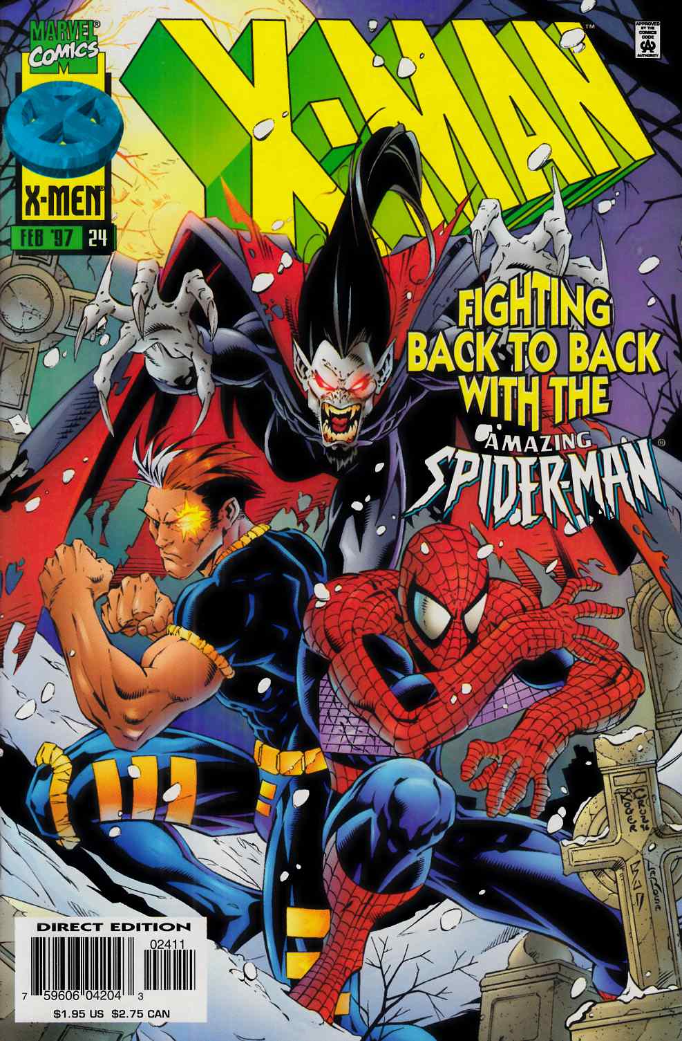 X-Man #24 Near Mint (9.4) [Marvel Comic] LARGE
