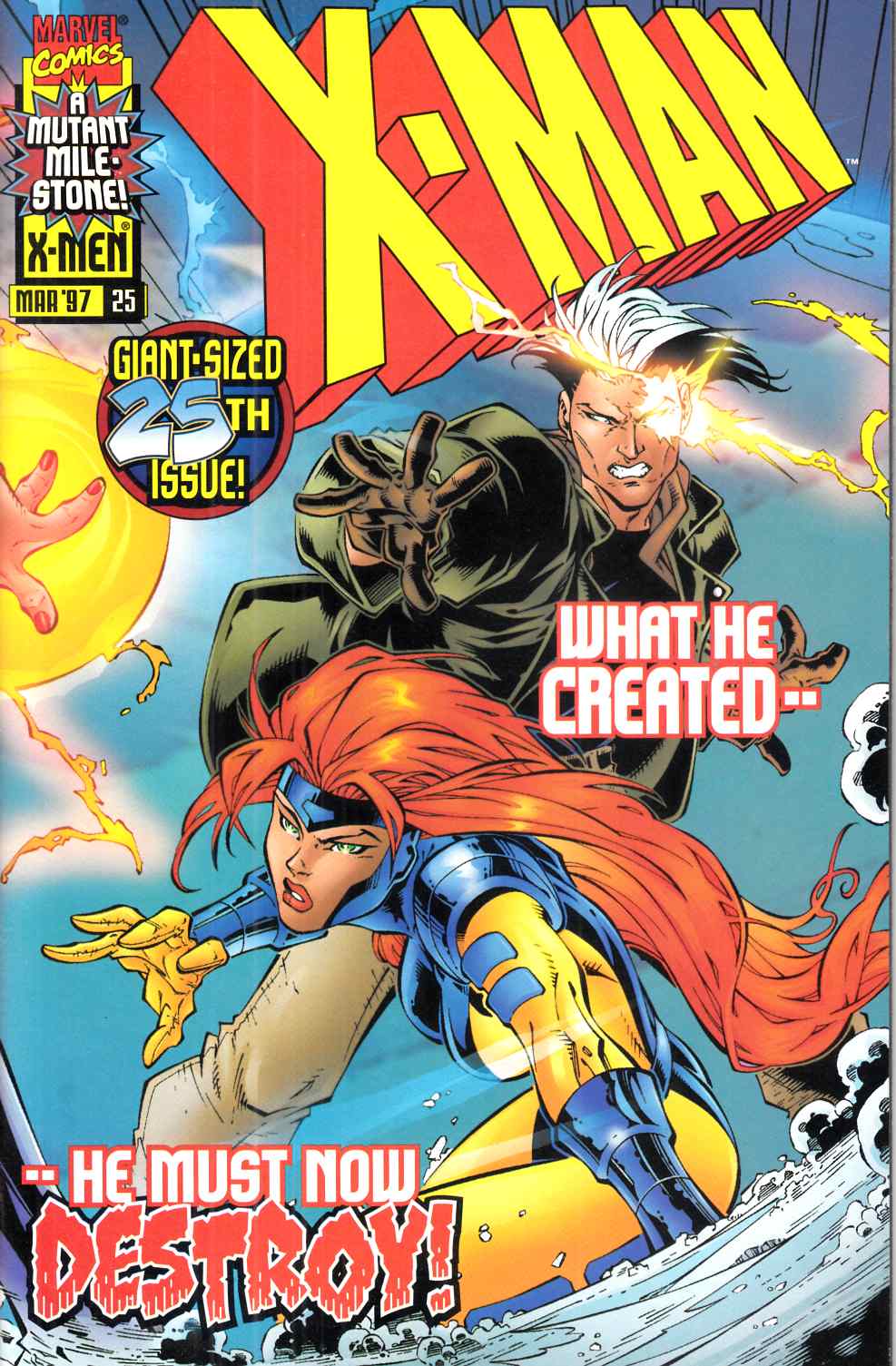X-Man #25 Near Mint (9.4) [Marvel Comic] LARGE