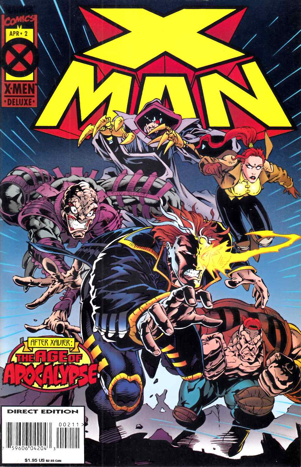 X-Man #2 Very Fine (8.0) [Marvel Comic] LARGE