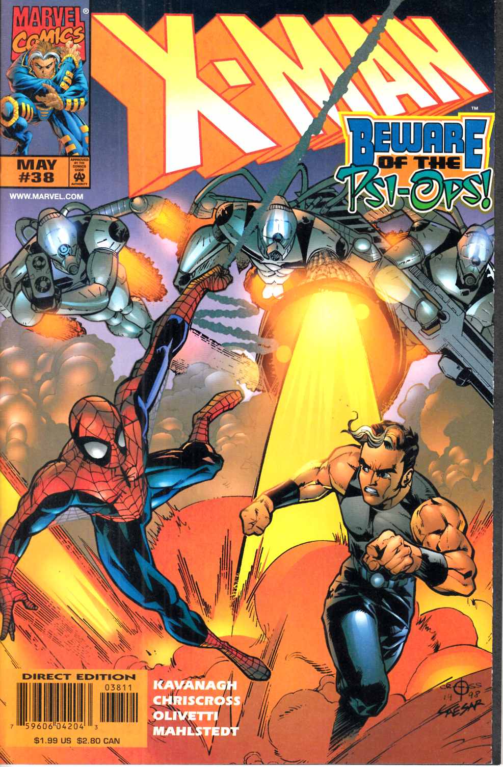 X-Man #38 Near Mint (9.4) [Marvel Comic] THUMBNAIL