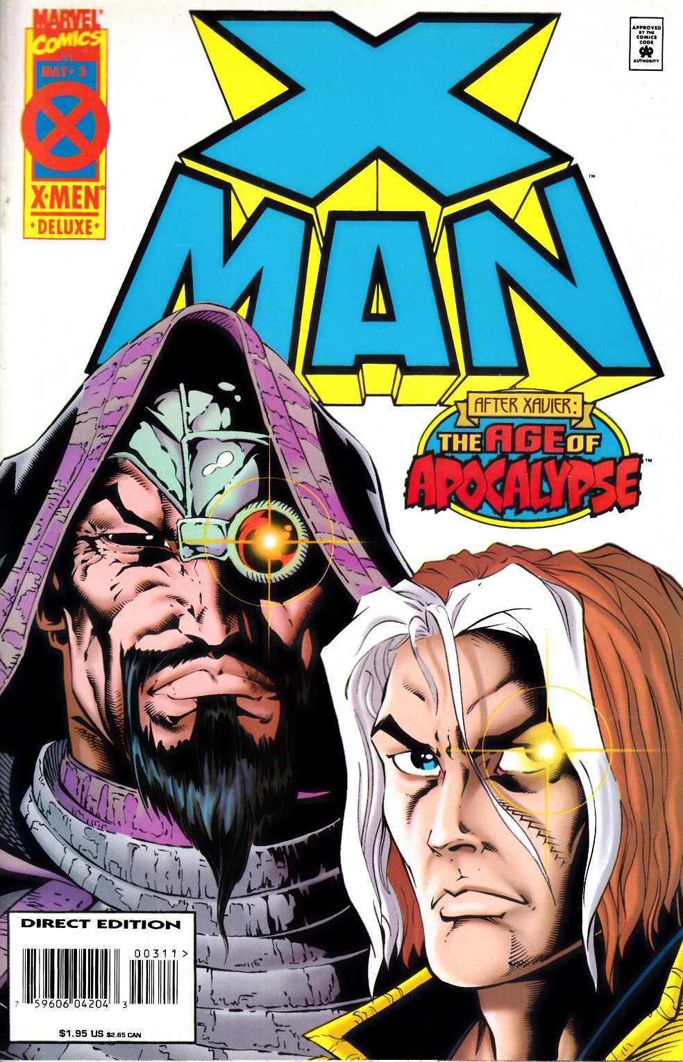 X-Man #3 Very Fine (8.0) [Marvel Comic] THUMBNAIL
