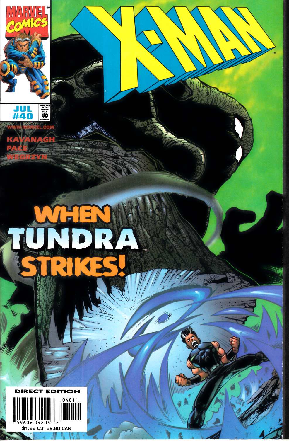 X-Man #40 Near Mint (9.4) [Marvel Comic] THUMBNAIL