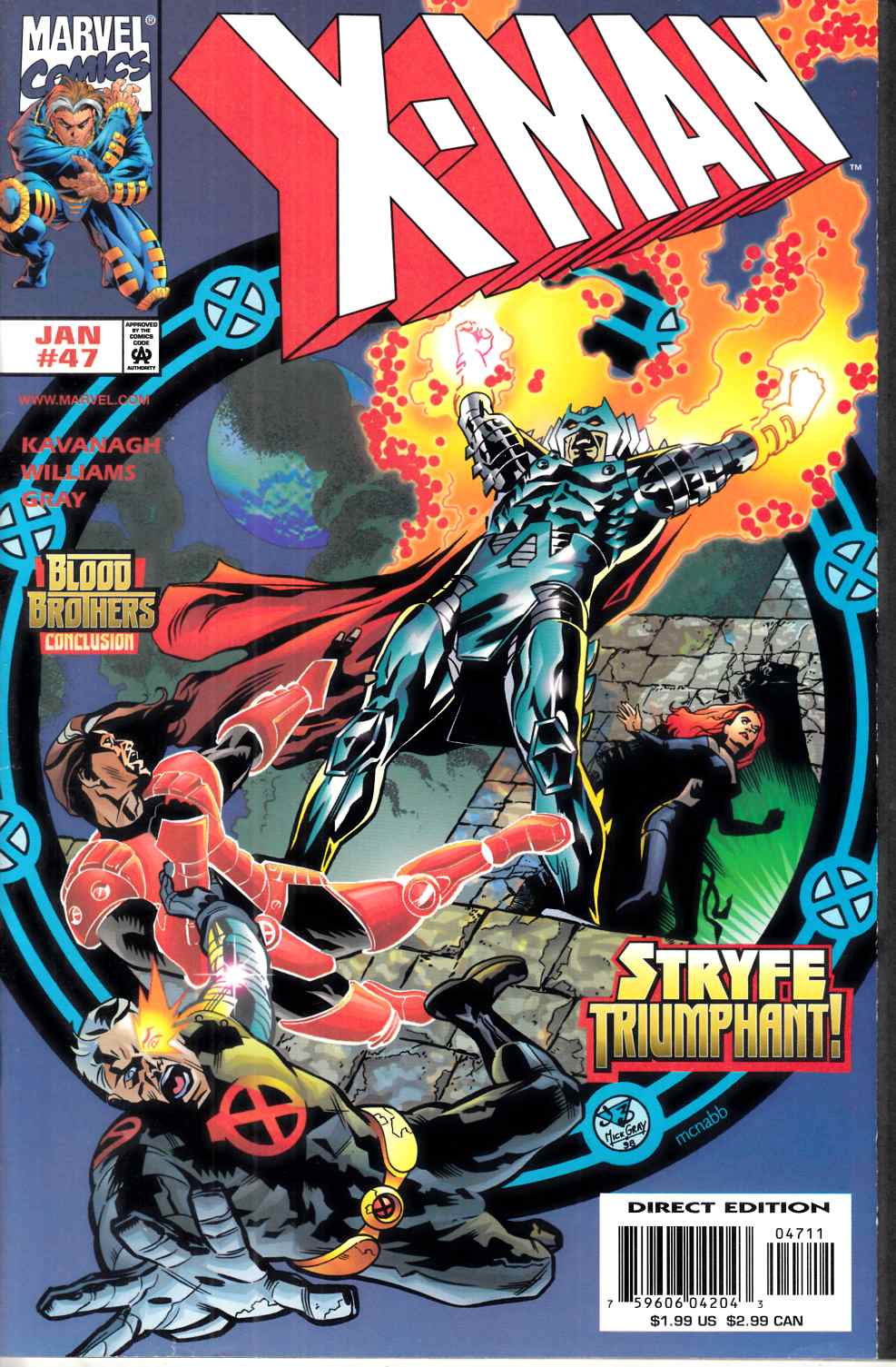X-Man #47 Very Fine (8.0) [Marvel Comic] THUMBNAIL