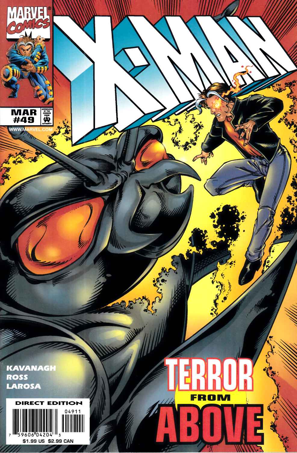 X-Man #49 Very Fine (8.0) [Marvel Comic] THUMBNAIL