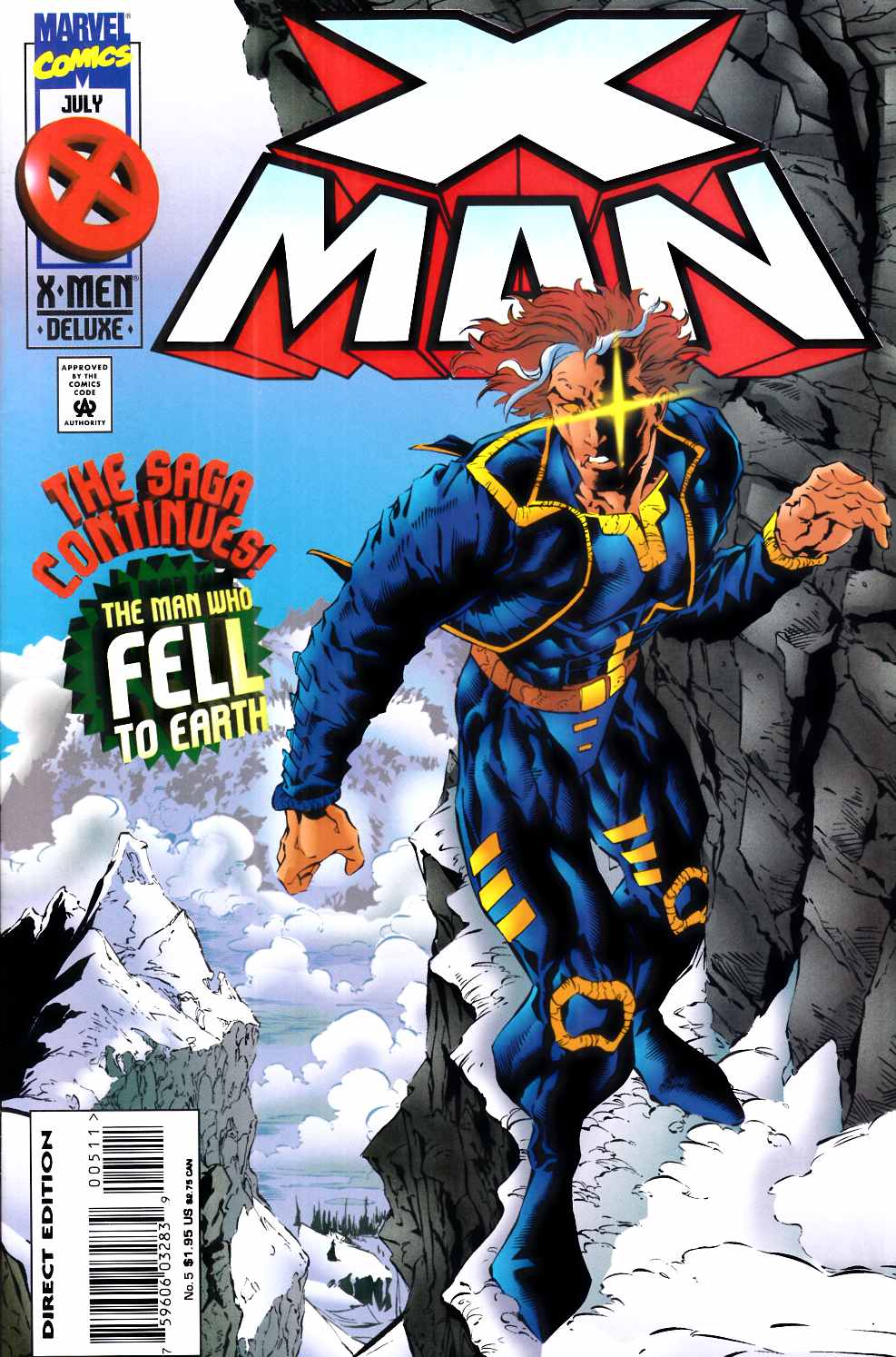 X-Man #5 Very Fine (8.0) [Marvel Comic] THUMBNAIL