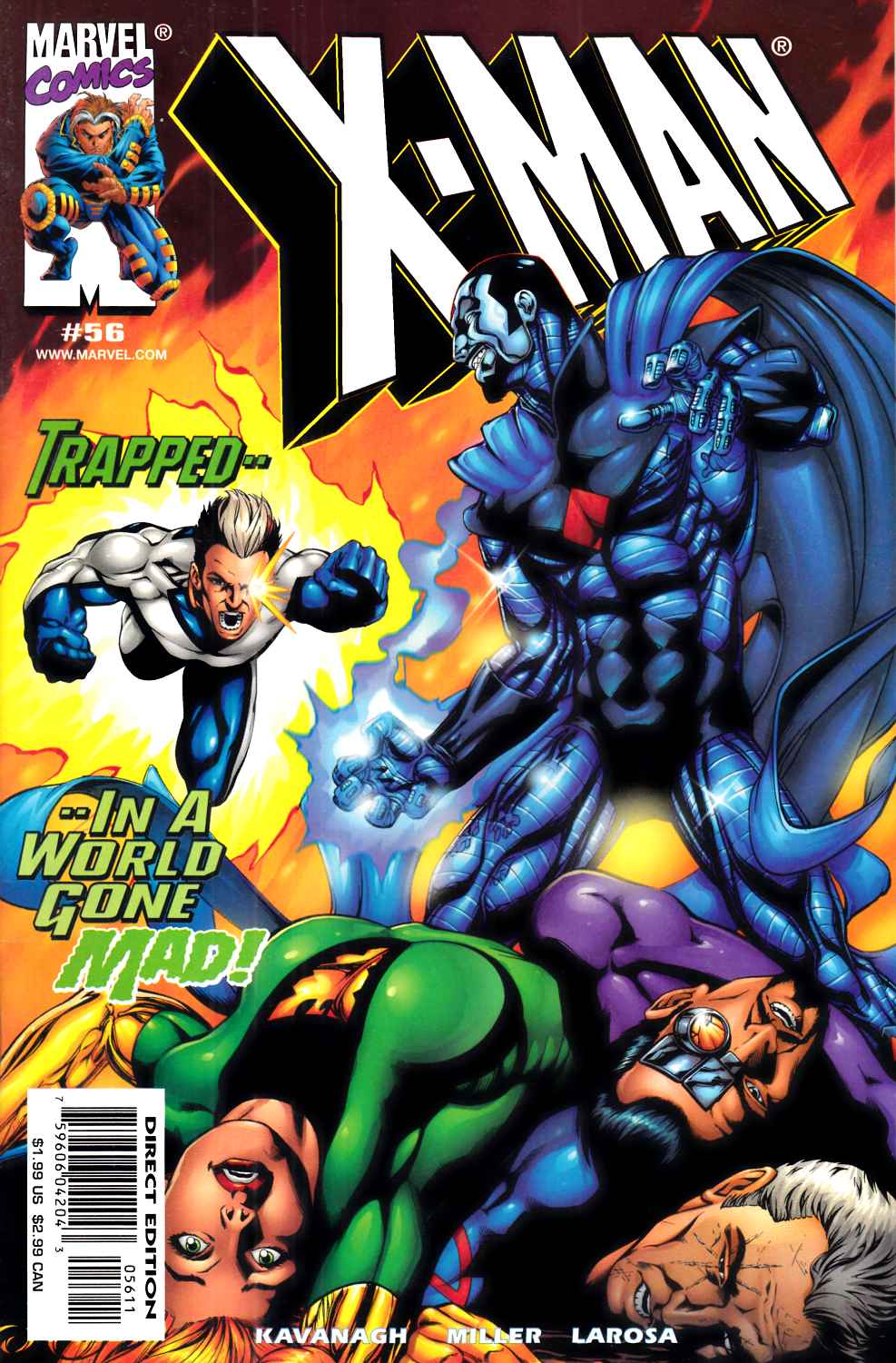 X-Man #56 Very Fine (8.0) [Marvel Comic] LARGE