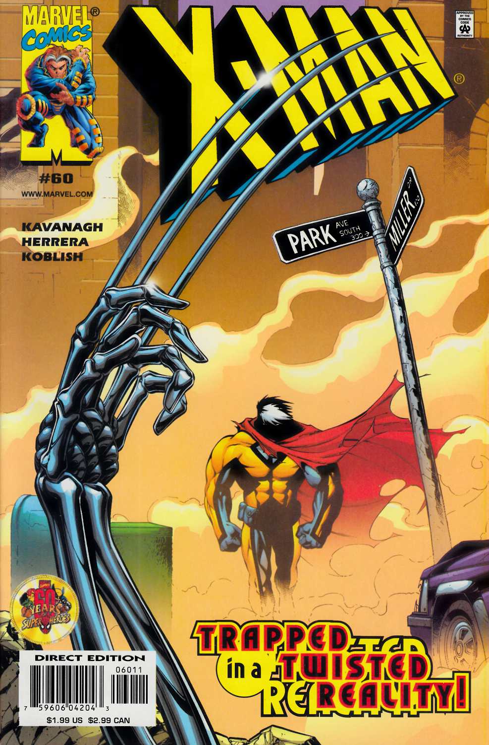 X-Man #60 Near Mint (9.4) [Marvel Comic] LARGE