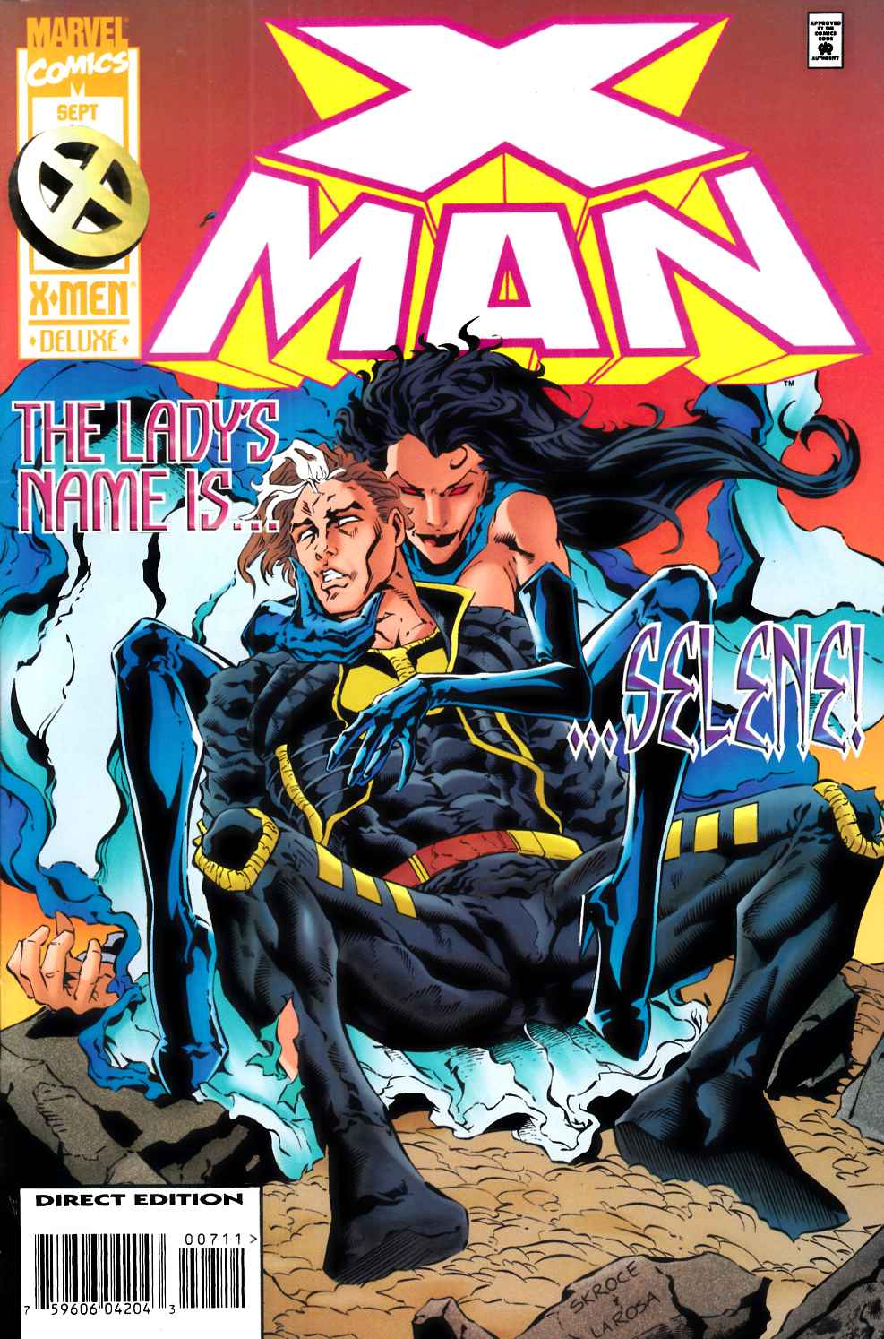 X-Man #7 Very Fine (8.0) [Marvel Comic] THUMBNAIL