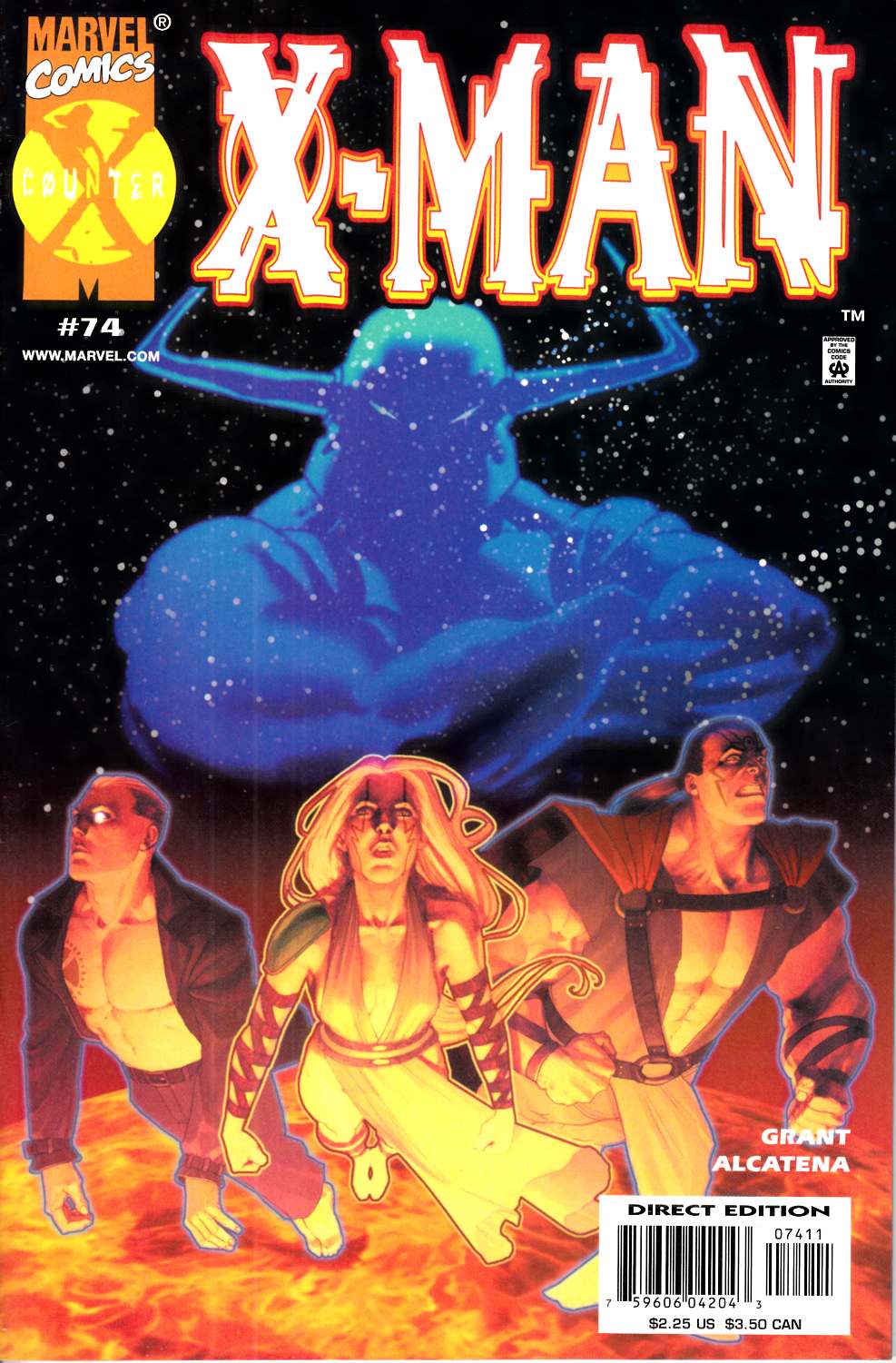 X-Man #74 Near Mint (9.4) [Marvel Comic] THUMBNAIL