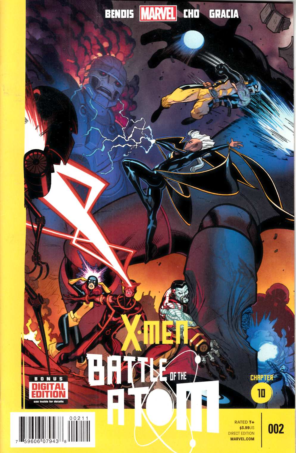 X-Men Battle of the Atom #2 Near Mint (9.4) [Marvel Comic] THUMBNAIL