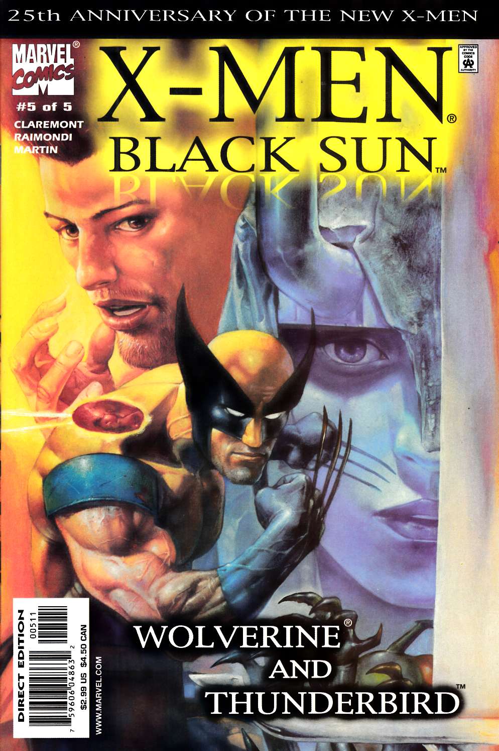 X-Men Black Sun #5 Near Mint (9.4) [Marvel Comic] THUMBNAIL