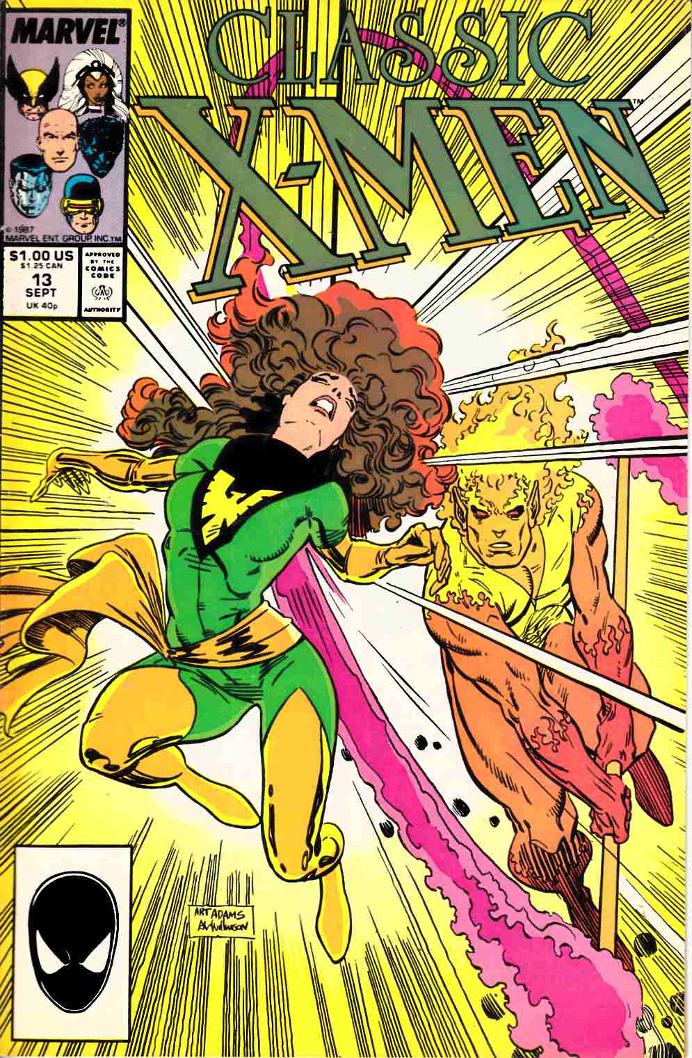 X-Men Classic #13 Fine (6.0) [Marvel Comic] LARGE