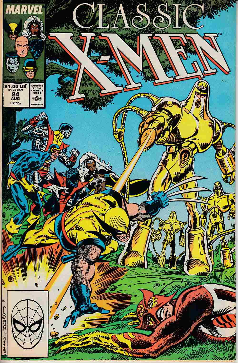 X-Men Classic #24 Very Fine (8.0) [Marvel Comic] THUMBNAIL