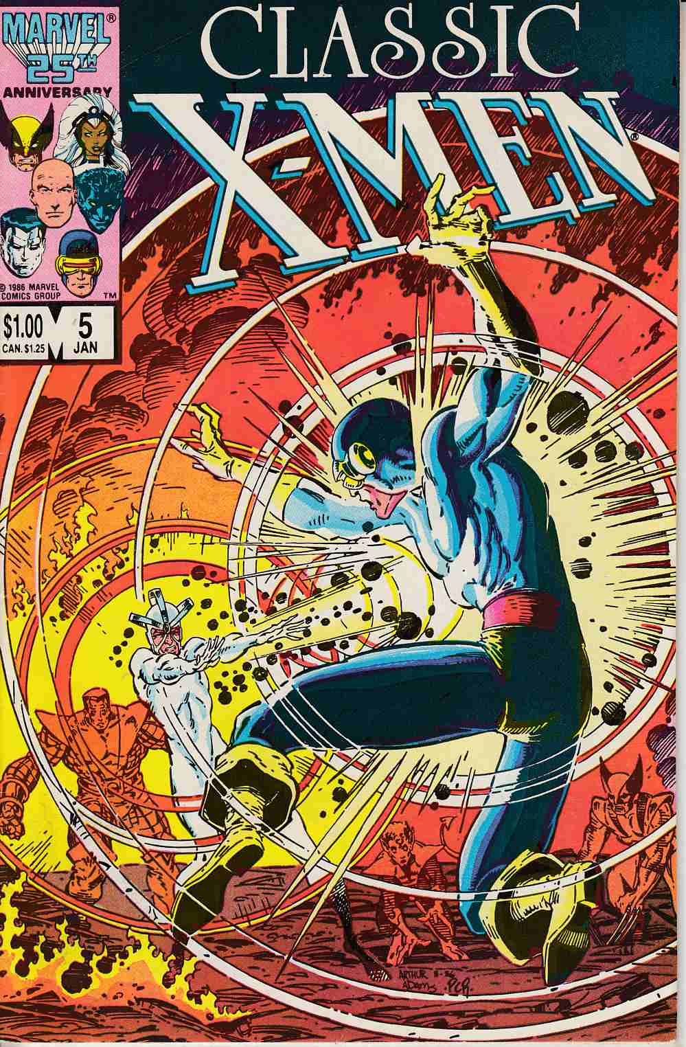X-Men Classic #5 Fine (6.0) [Marvel Comic] LARGE