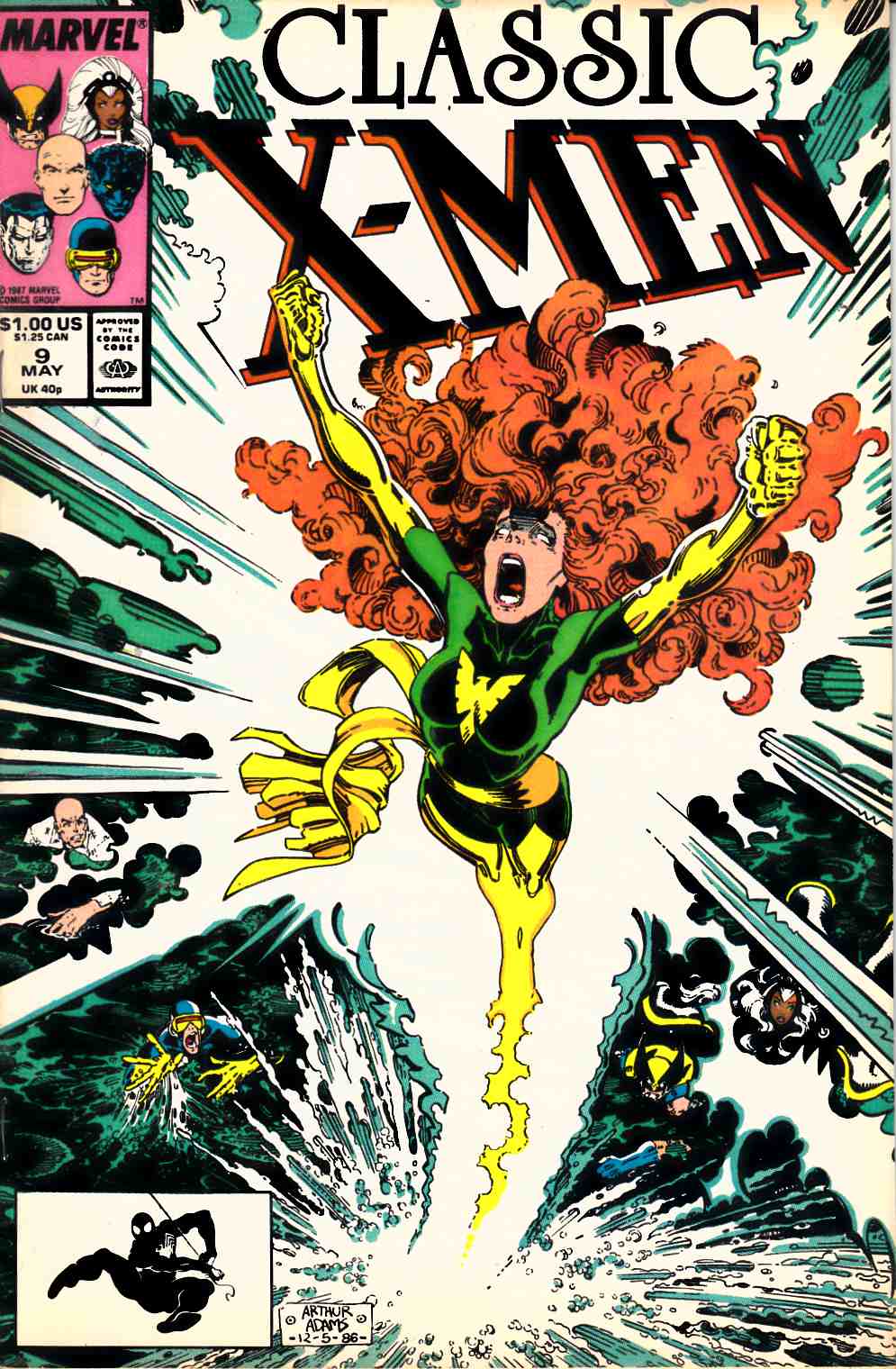 X-Men Classic #9 Very Fine (8.0) [Marvel Comic] LARGE