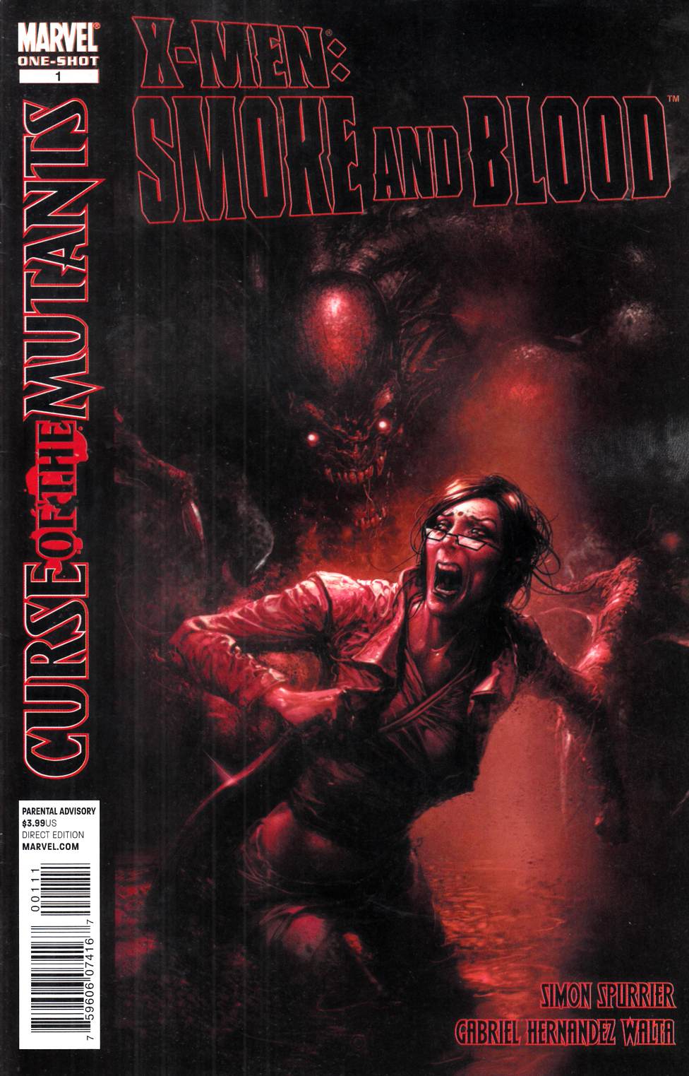 X-Men Curse of the Mutants Smoke and Blood #1 Very Fine (8.0) [Marvel Comic] LARGE
