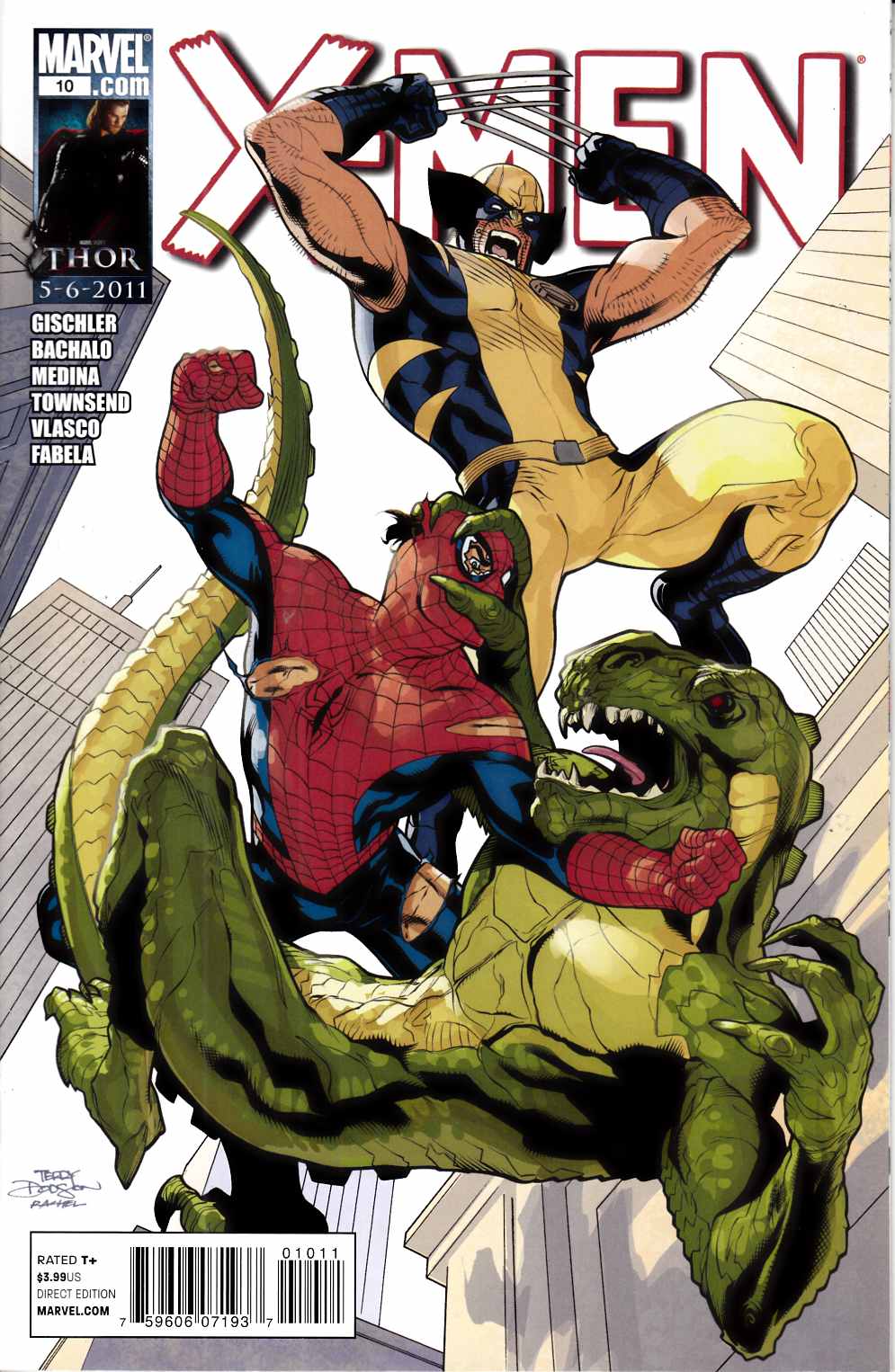 X-Men #10 Very Fine (8.0) [Marvel Comic] LARGE
