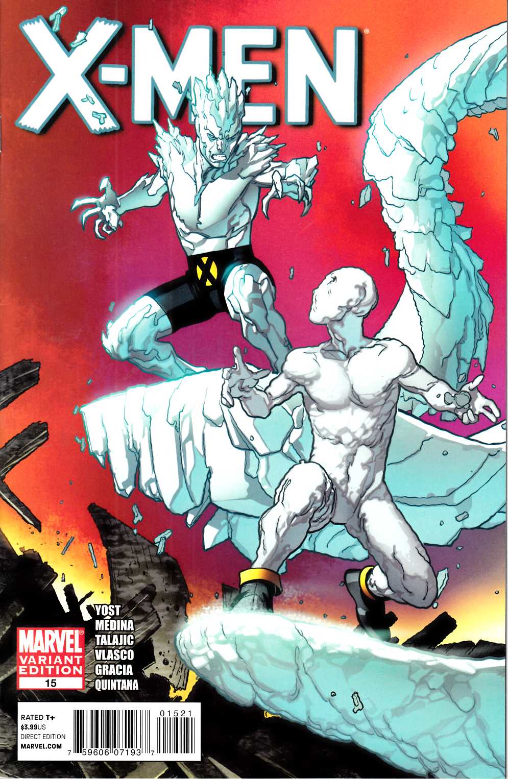 X-Men #15 Medina Variant Cover Near Mint (9.4) [Marvel Comic] LARGE
