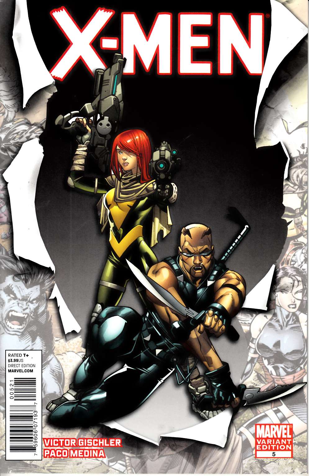 X-Men #5 Medina Variant Cover Near Mint (9.4) [Marvel Comic] THUMBNAIL