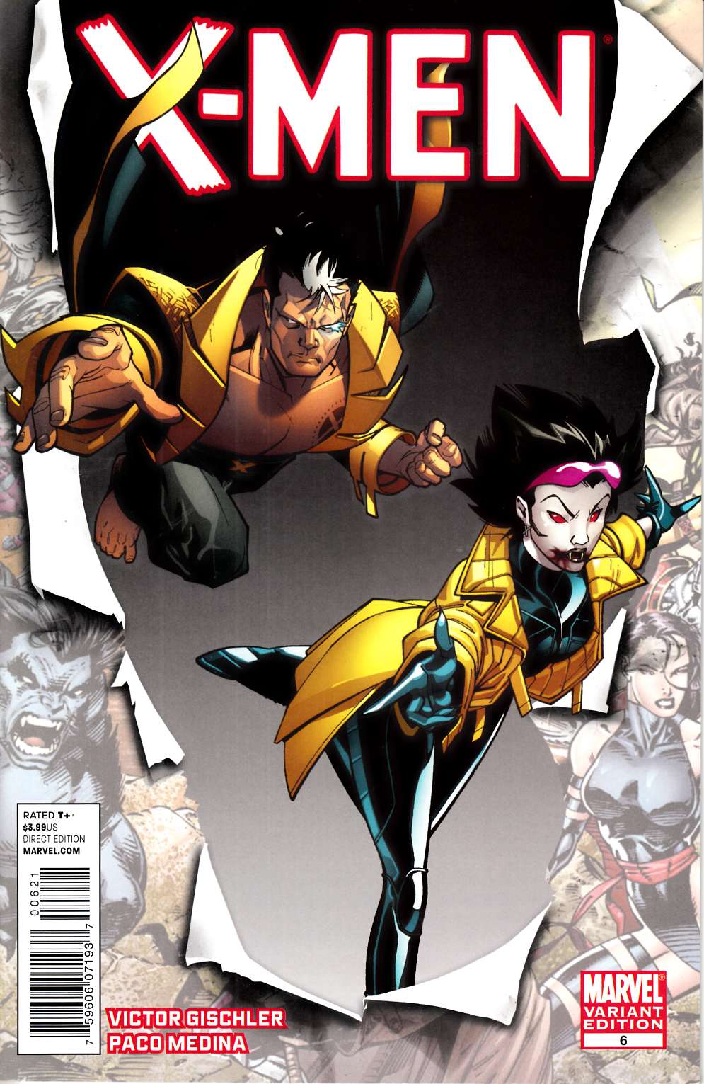 X-Men #6 Medina Variant Cover Near Mint (9.4) [Marvel Comic] THUMBNAIL