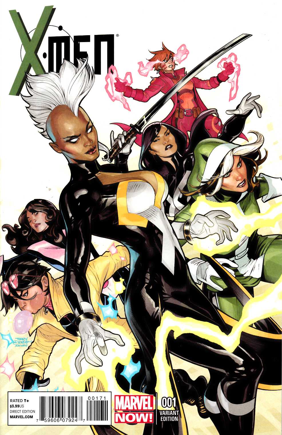 X-Men #1 Dodson Variant Cover Near Mint (9.4) [Marvel Comic] LARGE