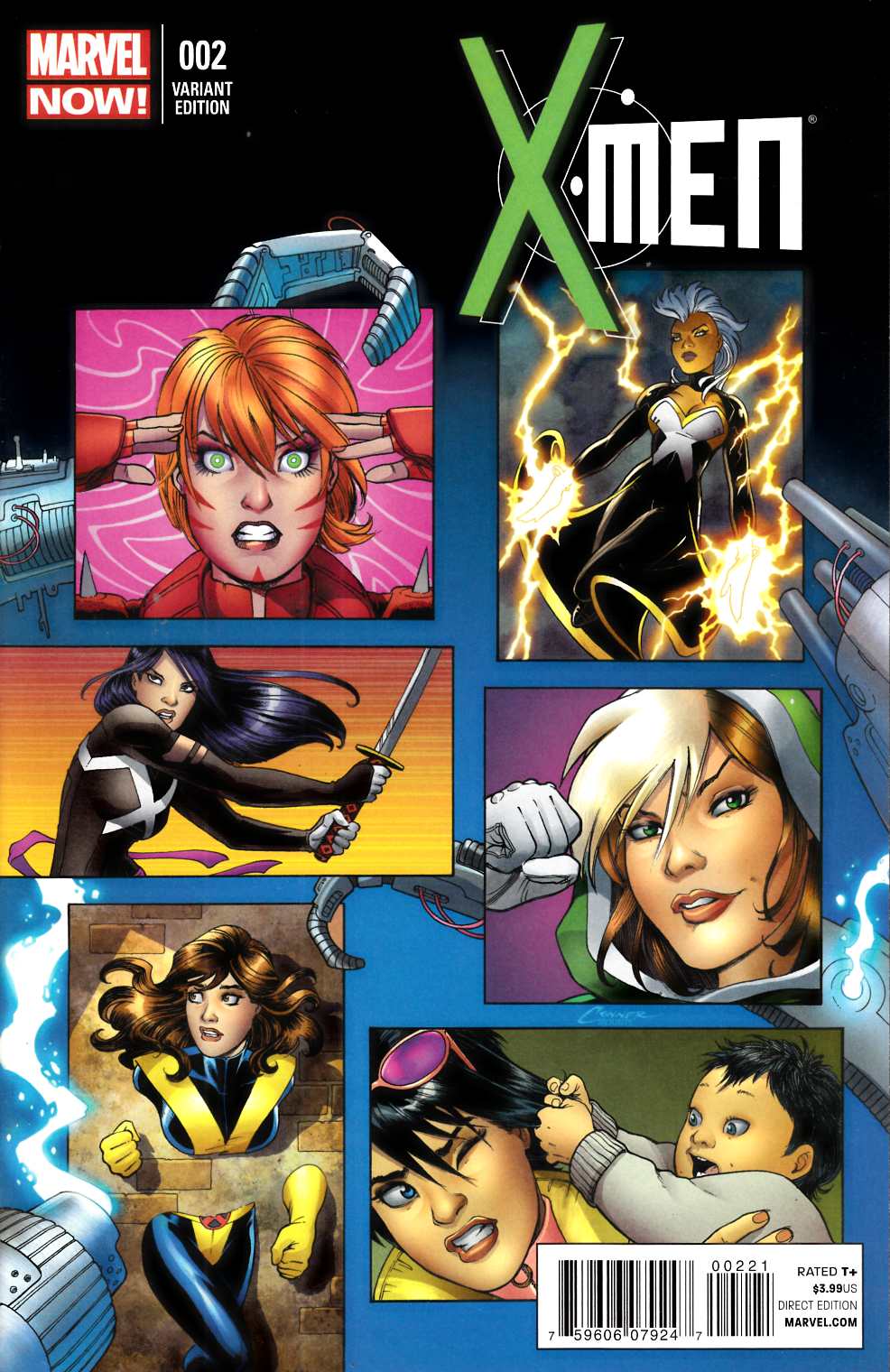 X-Men #2 Conner Variant Cover Near Mint (9.4) [Marvel Comic] LARGE