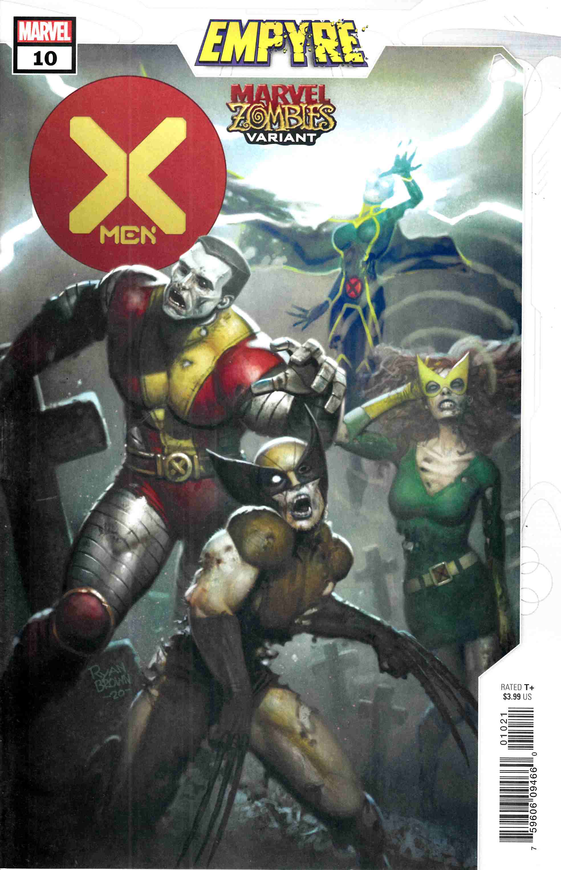 X-Men #10 Marvel Zombies Variant Cover Near Mint (9.4) [Marvel Comic] LARGE