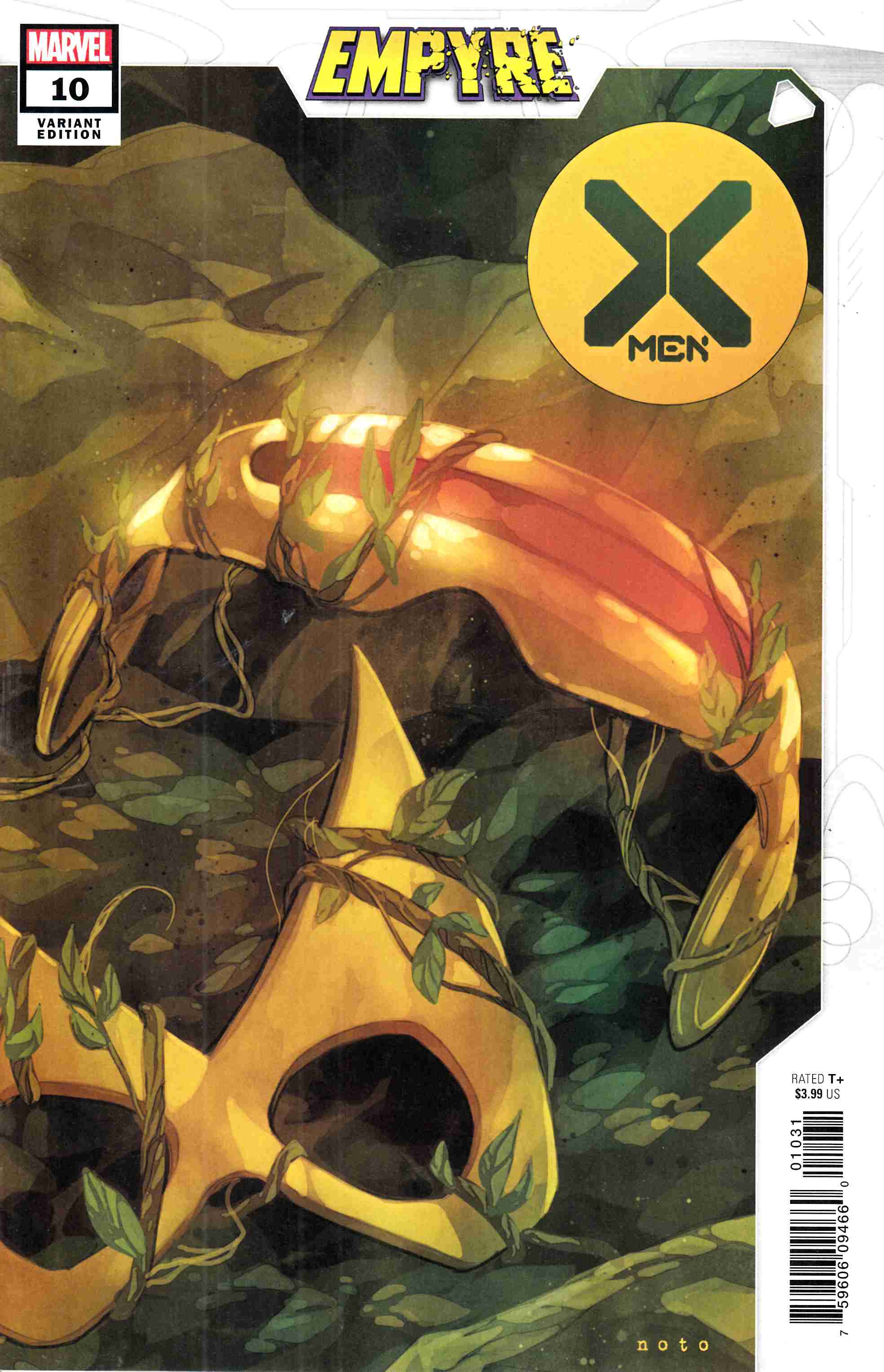 X-Men #10 Noto Variant Cover Near Mint (9.4) [Marvel Comic] THUMBNAIL