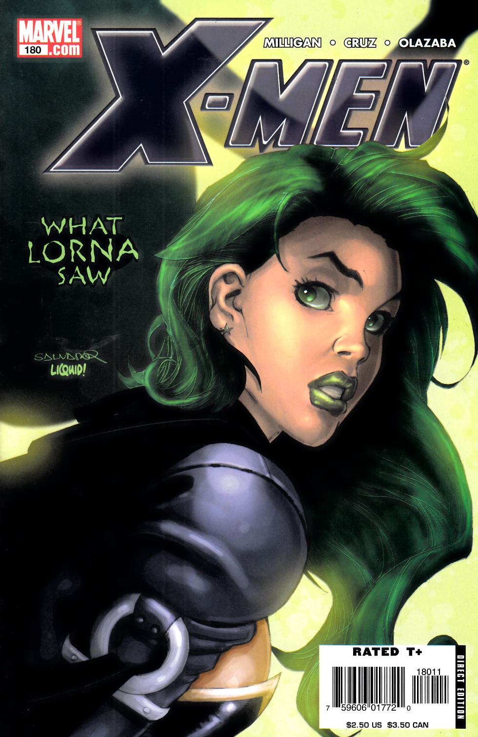 X-Men #180 Very Fine (8.0) [Marvel Comic] LARGE