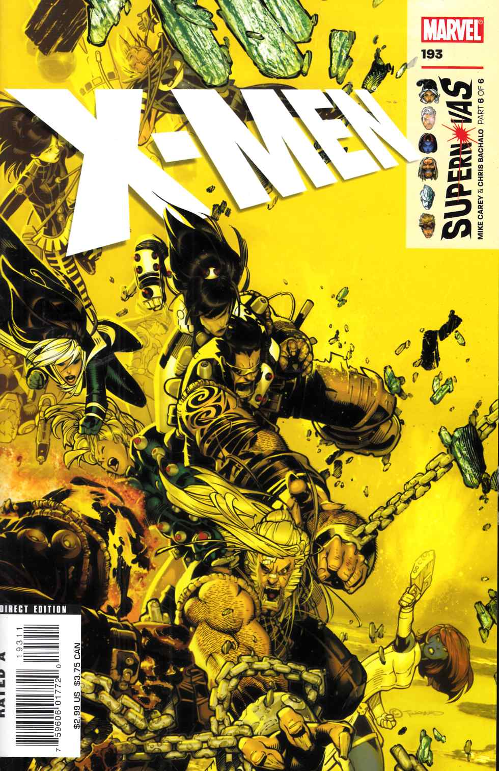 X-Men #193 Very Fine (8.0) [Marvel Comic] LARGE