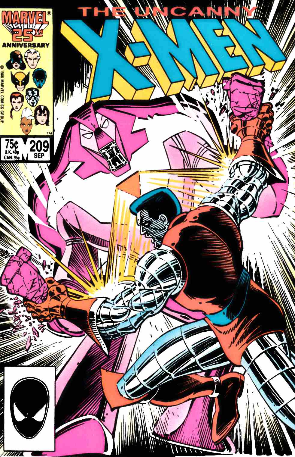 Uncanny X-Men #209 Very Fine (8.0) [Marvel Comic] THUMBNAIL