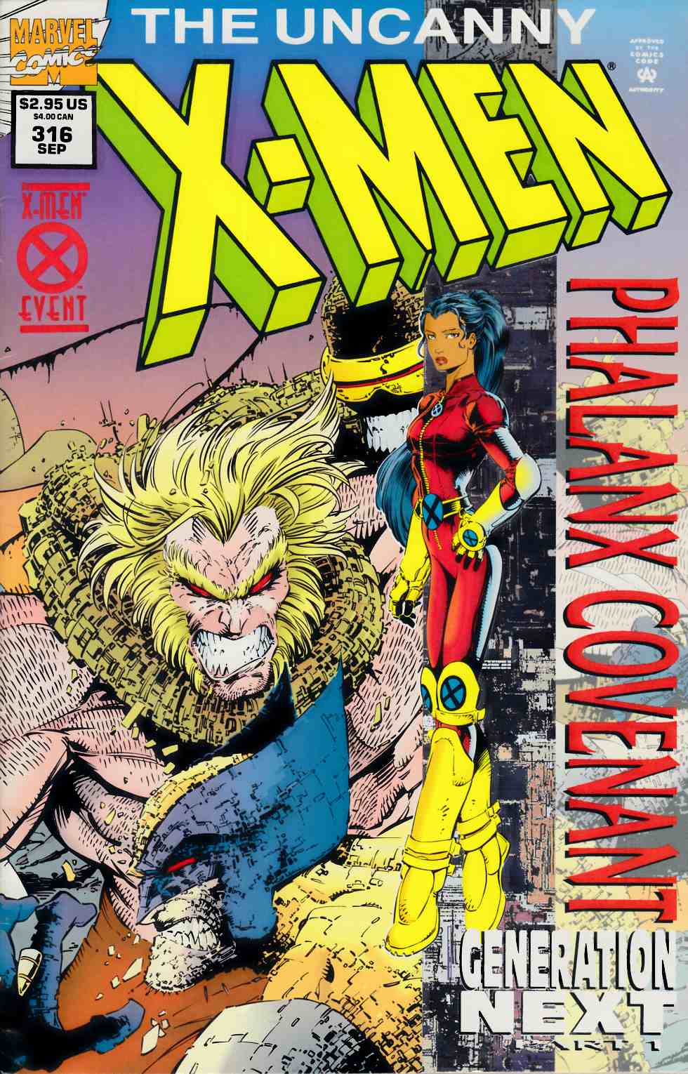 Uncanny X-Men #316 Fine Minus (5.5) [Marvel Comic] THUMBNAIL