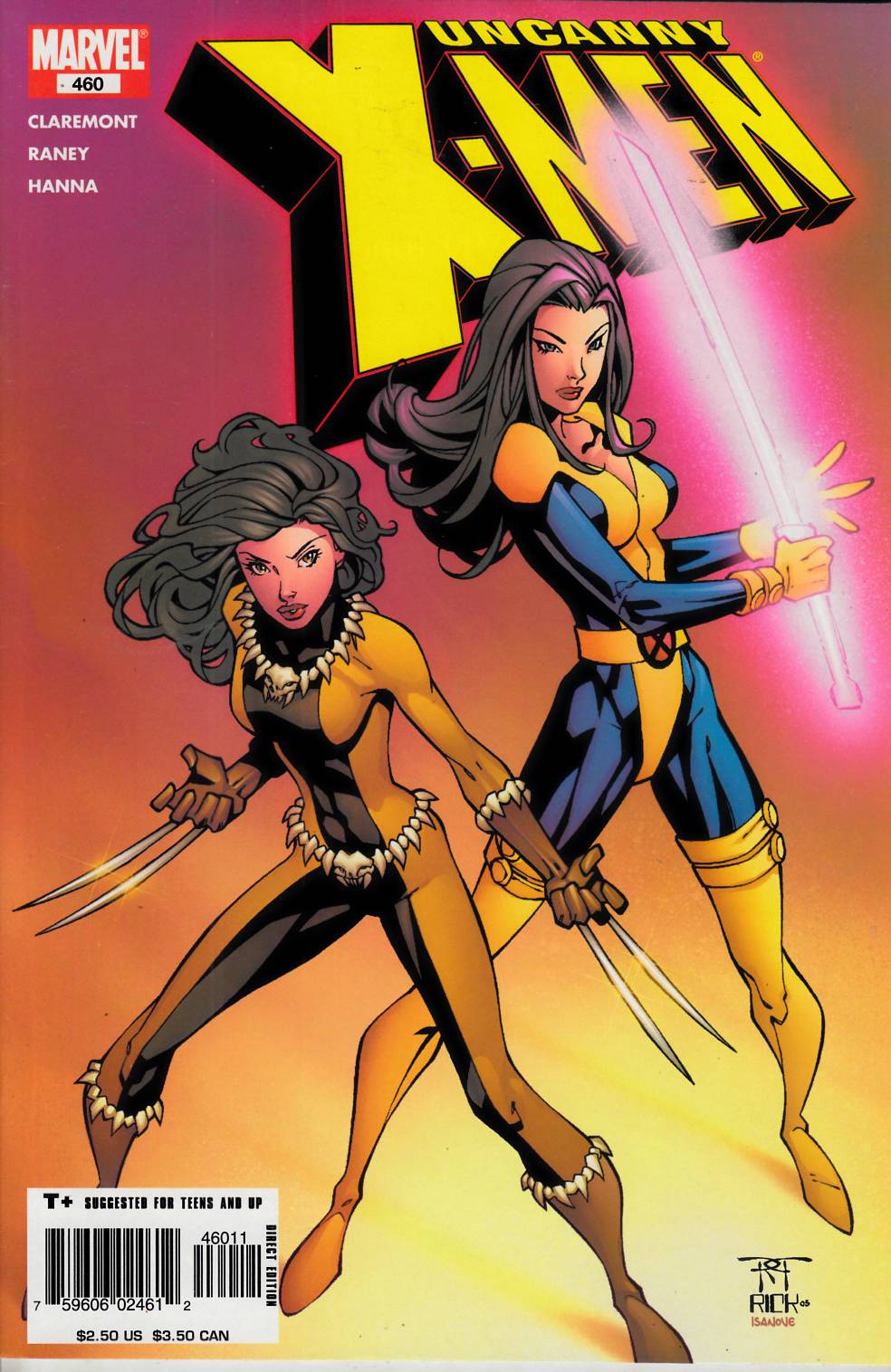 Uncanny X-Men #460 Near Mint (9.4) [Marvel Comic] LARGE