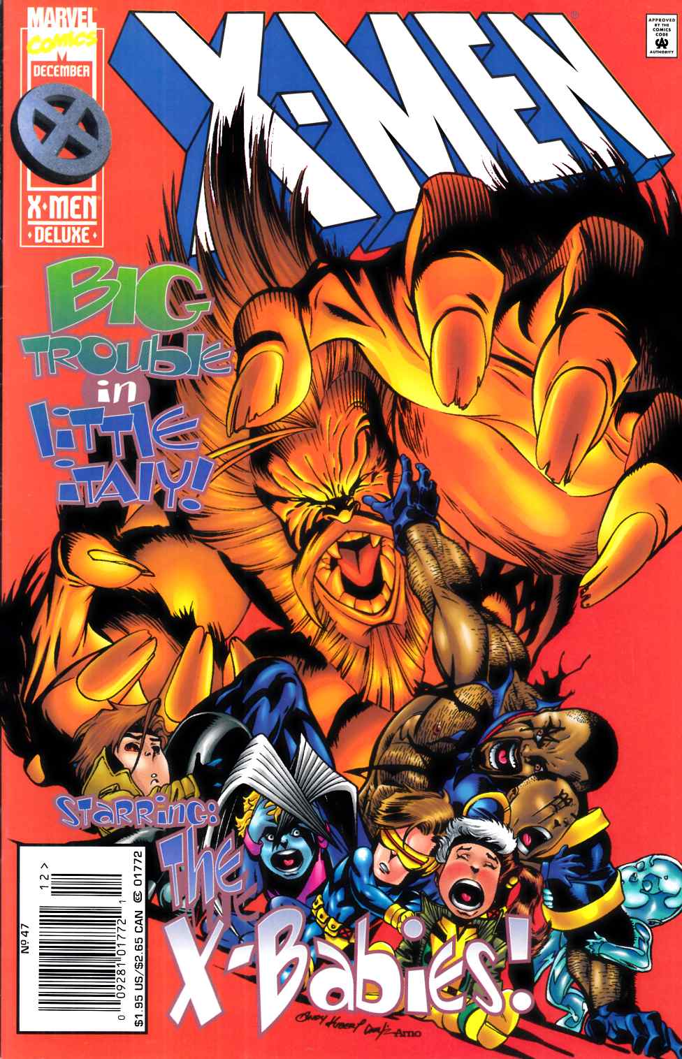 X-Men #47 Newsstand Edition Very Fine (8.0) [Marvel Comic] LARGE