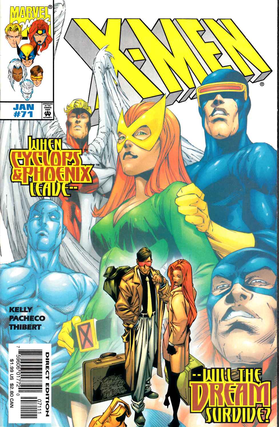 X-Men #71 Near Mint (9.4) [Marvel Comic] LARGE