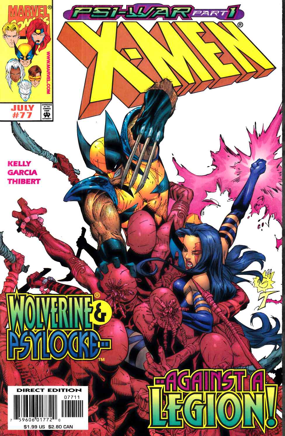 X-Men #77 Near Mint (9.4) [Marvel Comic] LARGE