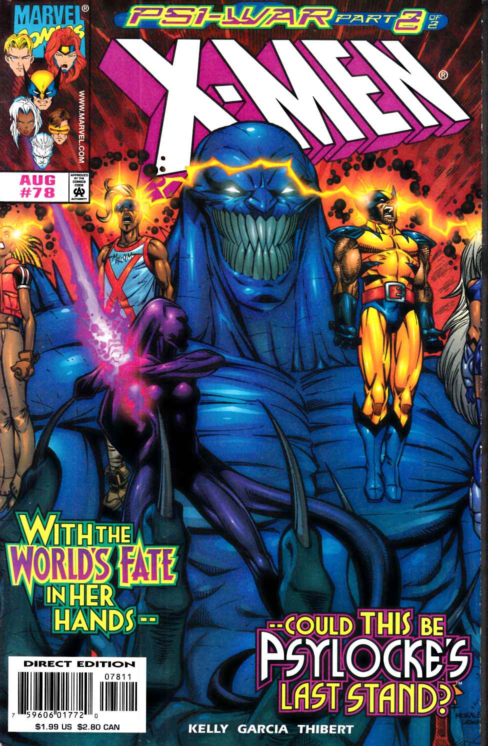 X-Men #78 Near Mint (9.4) [Marvel Comic] THUMBNAIL