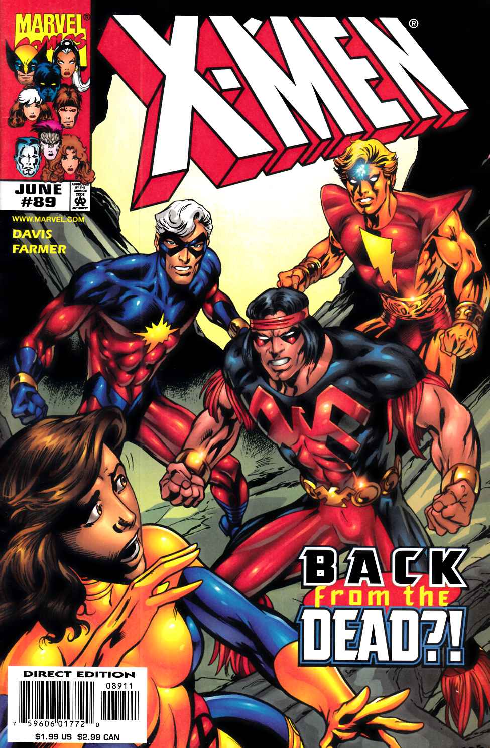 X-Men #89 Very Fine (8.0) [Marvel Comic] LARGE