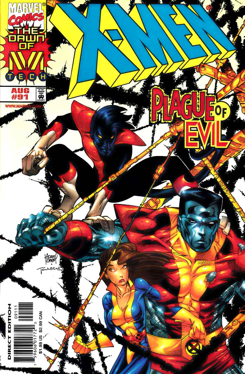 X-Men #91 Very Fine (8.0) [Marvel Comic] LARGE
